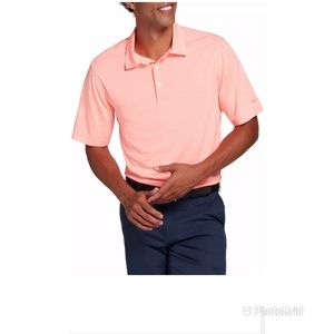 Men's Essential Texture Stripe Golf Polo